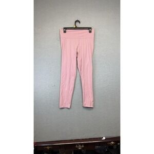 Adidas‎ Leggings Womens Medium Pink AEROREADY Yoga Pants Activewear Athletic Gym